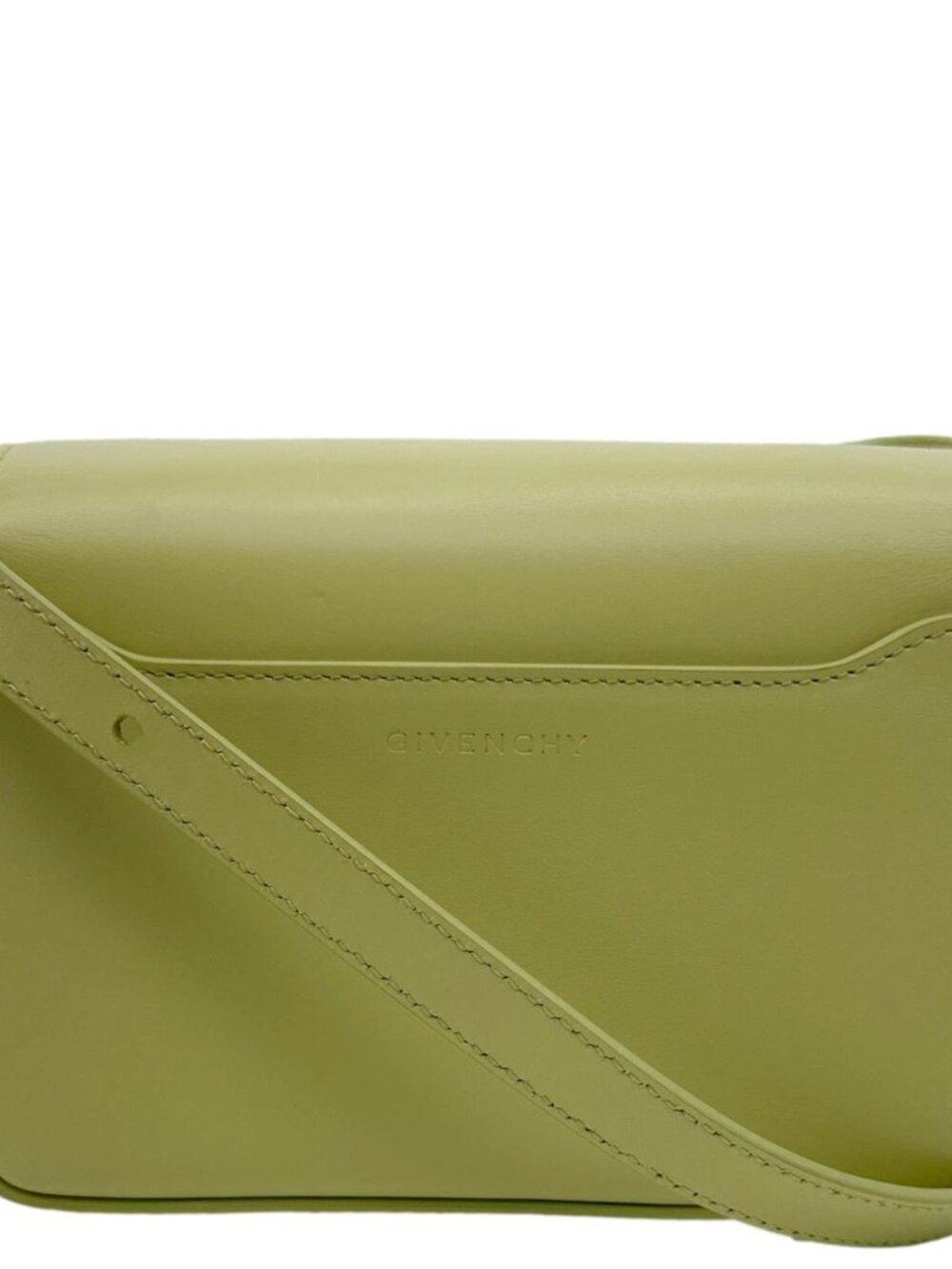 Givenchy 4G Mini Smooth Leather Crossbody Bag Green - Picture 4 of 14